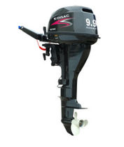 boat motor : 4-stroke outboard motor 9.9 hp  KOISAC OUTBOARD ENGINE