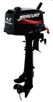 boat motor : 2-stroke outboard motor 4 hp  Mercury