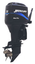boat motor : 2-stroke outboard motor 75 hp SEAPRO 75  Mercury