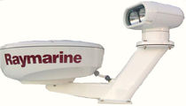 boat radar and Satcom antenna mount (aluminium) COMBO nauticalcreations llc