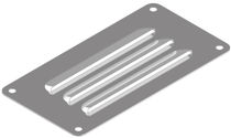 boat stainless steel ventilation grill M 8057 A Wasi Maritim