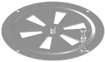 boat stainless steel ventilation grill M 8057 F Wasi Maritim
