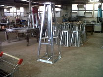 boat stand (galvanized) 005/1a Tecnometalli s.r.l.