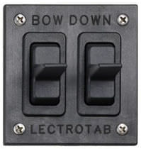 boat trim tab system switch SAB Lectrotab