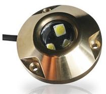 boat underwater light (LED, surface mount, bronze) 0750 SERIES Hella Marine