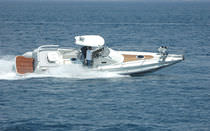 cabin rigid inflatable boat (in-board, sundeck, hard-top) COMMANDER 33 SPORT CABIN Dromor