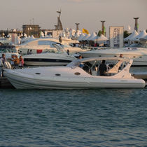 cabin rigid inflatable boat (outboard, twin engine, sundeck, roll-bar) CABIN 10 Mostro