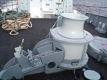 capstan for ships (hydraulic drive)  Grumsen