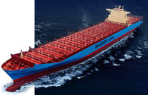 cargo ship : container ship (shipyard) 4.100 -> 14.100 TEU SAMSUNG HEAVY INDUSTRIES