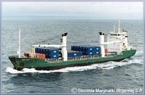 cargo ship : container ship (shipyard) NS-102 - 5300 DWT Naval Shipyard Gdynia