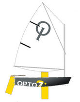 children's sailing dinghy : OPTIMIST OPTO Z Atelier-z