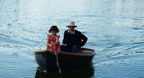 classic boat : open rowing boat ILIA 8 / ILIA 10 Black Pepper