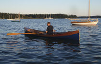 classic boat : open rowing boat (wooden construction kit)  Shearwater
