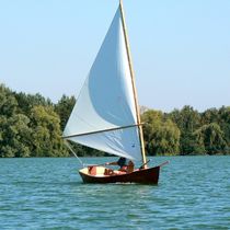 classic sailing and rowing open boat JIMMY SKIFF ARWEN MARINE