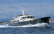 classic yacht : luxury super-yacht (aluminium, vertical-bow) ABELY WHEELER Ocea