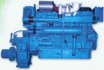 commercial marine engine : in-board diesel engine 300 - 500 hp (direct injection, turbocharged) HD613TA (430 HP @ 1800 RPM -> 490 HP @ 2000 RPM) Hyundai EN-TECH