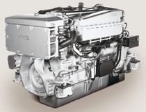 commercial marine engine : in-board diesel engine 300 - 500 hp (direct injection, turbocharged) S60-1A (350 -> 500 HP @ 1800 RPM) MTU Friedrichshafen
