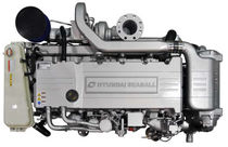 commercial marine engine : in-board diesel engine 300 - 500 hp (direct injection, variable geometry turbocharger) H380 (380 HP @ 1800 PM) Hyundai Seasall France