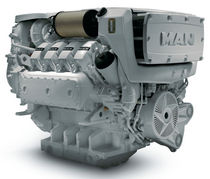 commercial marine engine : in-board diesel engine 400 - 600 hp (direct injection, turbocharged) D2868 LE 421 (600 HP @ 1800 RPM) Man Nutzfahrzeuge AG