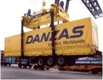 container / trailer spreader  VDL Containersystemen