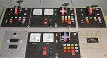 control panel for ship propeller (with control handle)  Masson Marine