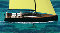 cruiser-racer sailboat (open transom, lifting keel) YOUNG 38 Young Yacht Design