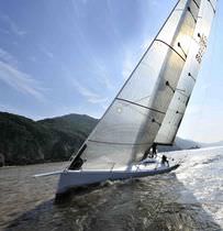 cruiser-racer sailboat (open transom, twin steering wheel) RP 45 Sino Eagle Group