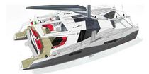 cruising catamaran (sailboat, aluminium) D555 Diamante Yachts