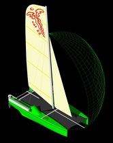 cruising-racing catamaran (sailboat) CAT 23 Veuliah Yachts