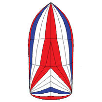 cruising sail : symmetric spinnaker SYM9 / 115 M&sup2; Spinnaker One