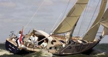 cruising sailboat (aluminium) HUTTING 40 Hutting