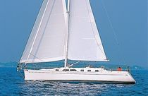 cruising sailboat (deck saloon, 2 cabins) SAGA 43 Saga
