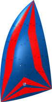 cruising sail : asymmetric spinnaker  DL SAILS