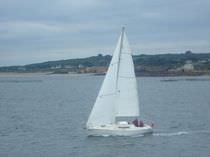 cruising sail : mainsail (in Dacron&reg;)  OUTSIDER SAILS
