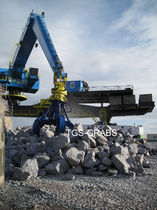 discharge peel grab for bulk carrier ships (hydraulic )  The Grab Specialist BV T.G.S. 