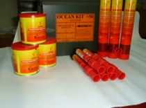 distress set for boats : coastal (hand flares, hand-held smoke signals, distress rockets) DX3480P  Datrex