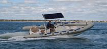 dive-boat : rigid inflatable boat (in-board, center console, T-Top) 7500 ADVENTURER Atomix Boats