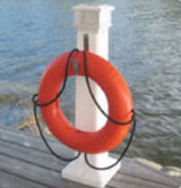 dock lighting pedestal (solar) SENTINEL&trade; Dock Edge