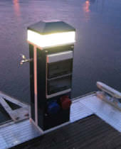 dock power and water pedestal RO1000  Ronautica