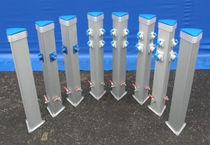 dock power and water pedestal (with integrated light)   Bellamer