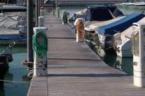 dock power and water pedestal (with meter) DOMYNA Gigieffe