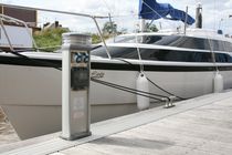 dock power pedestal (with integrated light) STERLING Rollins Marine & Caravan Services