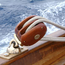 double block for classic sailboats  Dryade