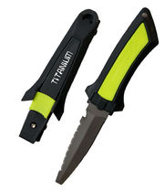 double-edged diving knife TITANIUM BCD Northern Diver (International)