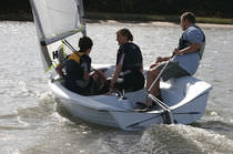 double-handed sailing dinghy (asymmetric spinnaker) RS VISION LDC Racing Sailboats