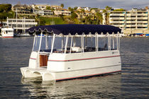 electric boat : pontoon boat 16 LAKE CRUISER Duffy