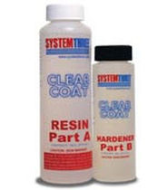 epoxy resin based repair kit CLEAR COAT System Three Resins