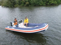 equipped rigid inflatable boat (outboard, side console) NANO 22 Nautica Ribs