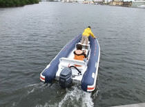 equipped rigid inflatable boat (outboard, side console) NANO 18 Nautica Ribs
