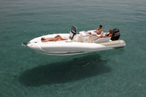 equipped rigid inflatable boat (outboard, side console, sundeck) N-Zo 680 ZODIAC